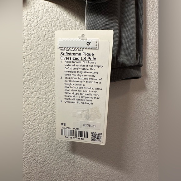 Lululemon Softstreme Oversized Long Sleeve Polo - Picture 4 of 5